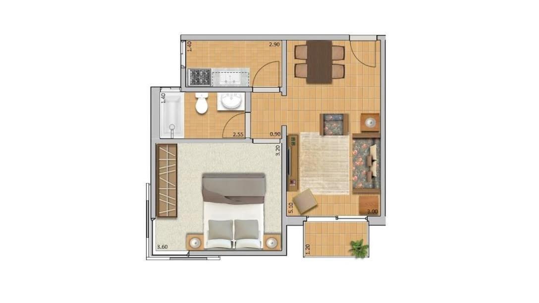 Alameda Apart Hotel Sao Paulo Dış mekan fotoğraf