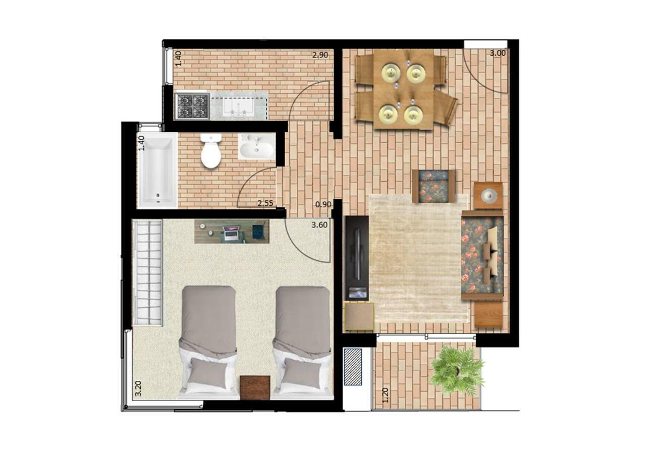 Alameda Apart Hotel Sao Paulo Dış mekan fotoğraf